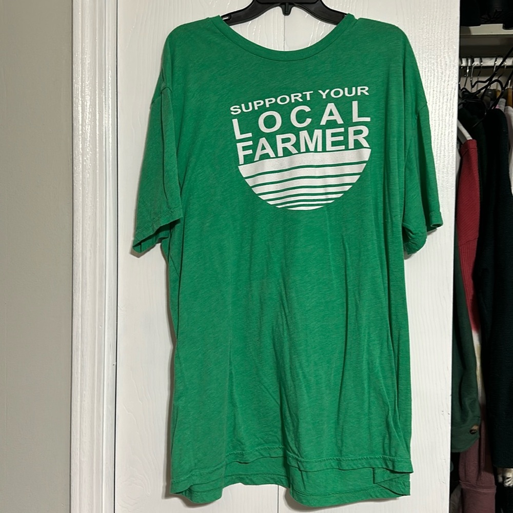 Support your local farmer shirt